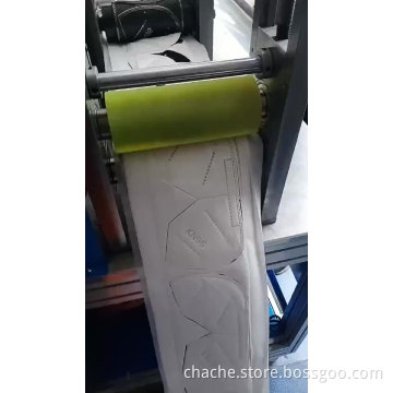 Semi-automatic mask cutting machine for mask production